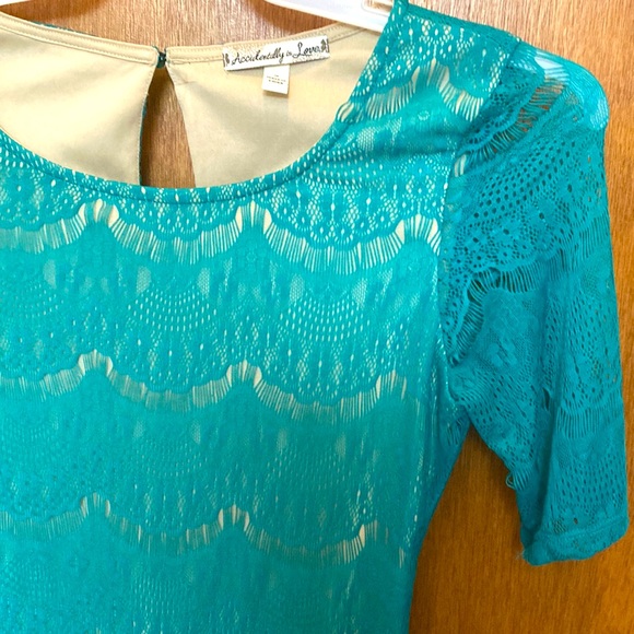 Accidentally in Love Green Cocktail Dress - S - Picture 8 of 9